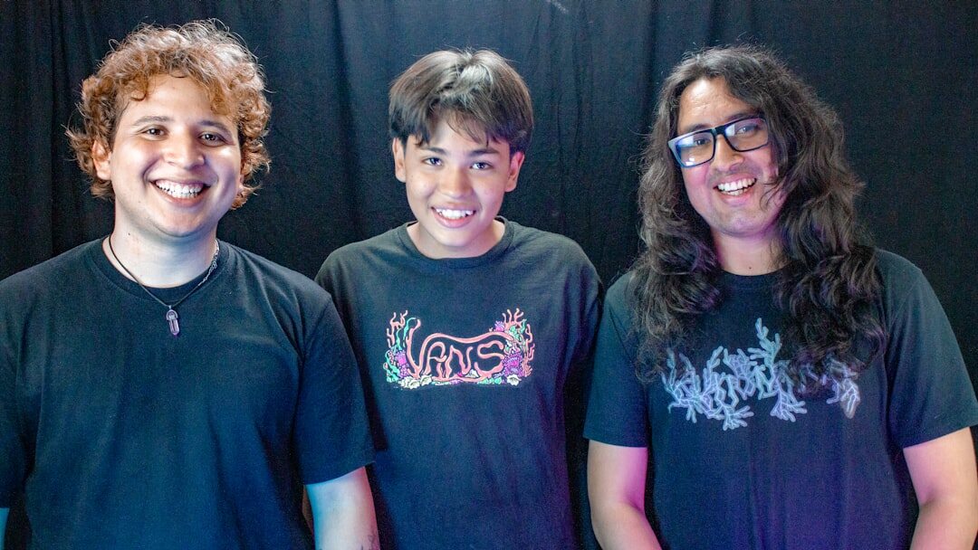 diverse people smiling