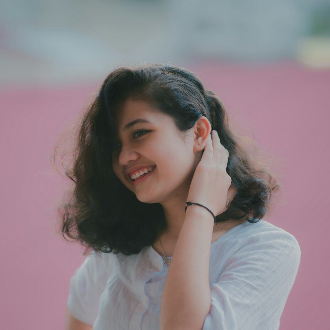 Portrait of a smiling young Brazilian woman